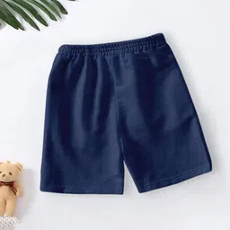 CODEZ Boys Pack Of 3 Typography Printed Mid-Rise Breathable Outdoor Casual Shorts image 3