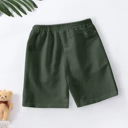 CODEZ Boys Pack Of 3 Typography Printed Mid-Rise Breathable Outdoor Casual Shorts image 5