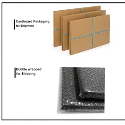 Hawai Gold Toned & Green Acrylic Wall Photo Frames image 4