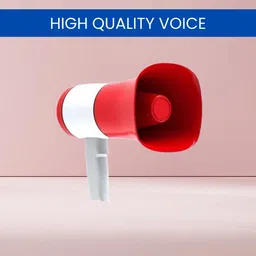 sacro Bhopu Portable Megaphone, Siren Loudspeaker Function & Long Battery LifeS257 Bhopu Portable Megaphone, Siren Loudspeaker Function & Long Battery LifeW257 Outdoor PA System image 1
