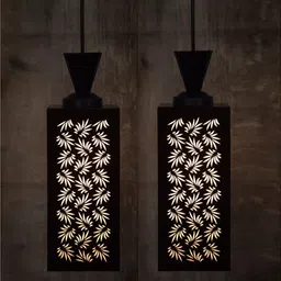 shyam enterprises Wooden Hanging Thali Lamp Elegance for Home Decor and Festive Celebrations Ceiling Light Ceiling Lamp-picture-29