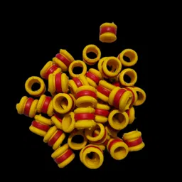 hitesh Pigeon foot ring new yellow rubber 10 pcs Bird Shoulder Guard-picture-31