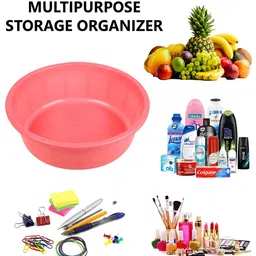 Kuber Industries Red Set of 4 Regular Desk Organiser Organisers image 4