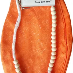 hare krishna food for soul Women Orange Potli-picture-10