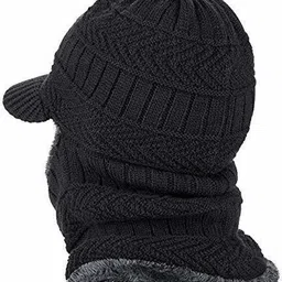 youth robe Solid Beanie image 2