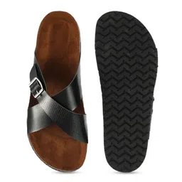 MOZAFIA Women Open Toe Flats with Buckles image 5