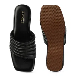 ICONICS Square Toe Flatform Heels image 2