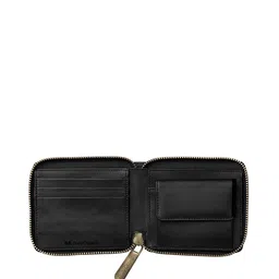 DailyObjects Women Peach-Coloured & Blue Printed PU Zip Around Wallet image 3