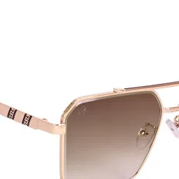 AISLIN Men Wayfarer Sunglasses With UV Protected Lens ES_12873-91-AS-58239-BRW-GLBR-WF image 4