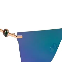 NuVew Unisex Wayfarer Sunglasses with UV Protected Lens ES_16625-34-NW-2333-fGRBL-GLGR image 4