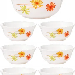 cello Opalware Dessert Bowl Glass Pudding Bowl Set image 2