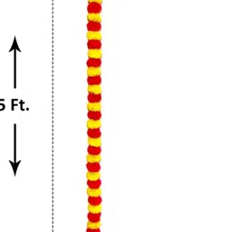 shreeradhearts Artificial flowers Home Decoration Diwali puja Temple Multicolor Marigold Multicolor, Yellow, Orange Gerbera Artificial Flower image 2