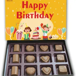 bogatchi Gift Ideas, Happy Birthday Gifts for GirlsPremium Chocolates, 120 g Plastic Gift Box-picture-10