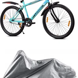 ss gupta traders Water,Dust,Heat Resistant Bicycle Cover for Leader Scout MTB (Silver NSC055) Bicycle Cover Free Size-picture-34