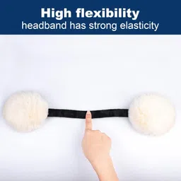 empoison Muffs for Women Winter Ear Warmers Furry Fleece Earmuffs - Ear Covers Ear Muff image 3