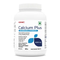 Calcium Plus 1000mg with Magnesium and Vitamin D3 - GNC-picture-22