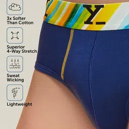 XYXX Men Pack Of 5 Dynamo Modal Basic Briefs image 5