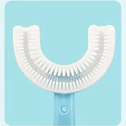 obwohi Silicone Tooth Brush For 2-6 Years Kids (multi color) Soft Toothbrush image 2