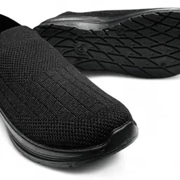 Fabbmate Trendy Memory Foam Walking Slip On Sneakers For Women image 4