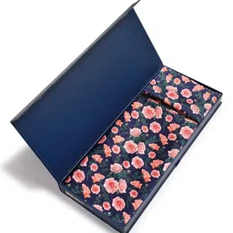 Tossido Printed Satin Stole & Pocket Square image 3