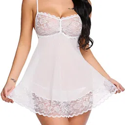 agoster Self Design Women White Swimsuit-picture-18