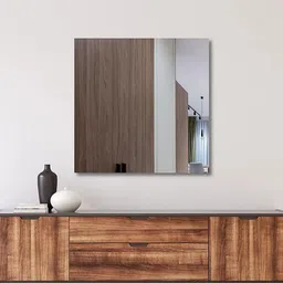 luppra 24x24in Frameless Square Wall Mirror Decorative Mirror image 4