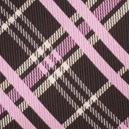 The Tie Hub Men Brown & Pink Printed Skinny Tie image 5