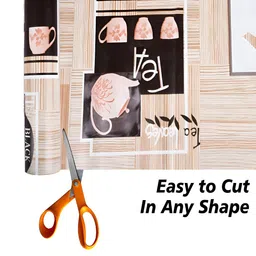 Kuber Industries Brown 3 Pieces Printed Cabinet Shelf Liner Organisers image 2