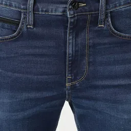 Lee Men Slim Fit  Heavy Fade Stretchable Jeans image 3