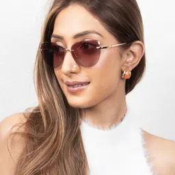 Ted Smith Women Cateye Sunglasses with UV Protected Lens-TSF-CATCHME_C2-image-58