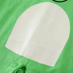 StyleCast Infants Green Graphic Printed Pure Cotton Rompers image 4