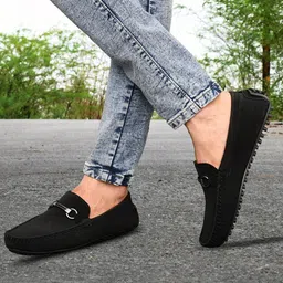 RDXO Men Leather Loafers image 3