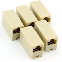 Sadow Pack of 5 RJ45 Coupler Ethernet Extension, for Cat6/Cat5e/Cat5 Ethernet Cable - Network Cable Coupler Female to Female Wireless Ethernet Lan Adapter compatible with Windows-image-15