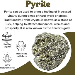 evashu pyrite-stone-f Regular Asymmetrical Rock Stone image 4