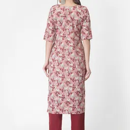 7Threads Pack Of 2 Printed Straight Kurta with Trousers image 4