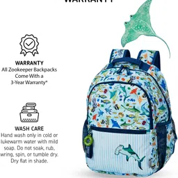 zookeeper Emerald Cove Bagpack Large Waterproof School Bag image 3