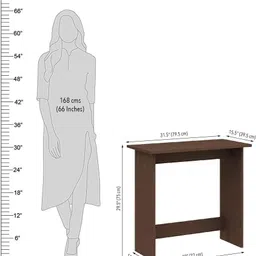 ne furniture Engineered Wood Study Table image 2