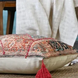 Art Avenue Red & Blue 2 Pieces Ethnic Motifs Rectangle Cushion Covers image 4