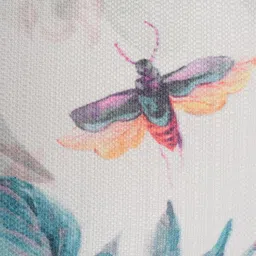 BLANC9 Pink & Blue 5 Pieces Floral Square Cushion Covers image 4