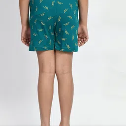 BAESD Girls Pack Of 3 Conversational Printed Pure Cotton Shorts image 5