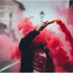 raga plus Gulal Holi Rainbow Colour Bomb Fog Rang - Vibrant Safe Color Eco Friendly_U Holi Color Powder Pack of 2 image 5