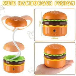 ossum BURGER LAMP with Sharpener, USB Cable Table Lamp image 2