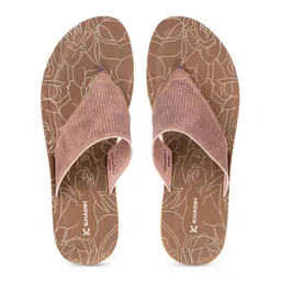 Khadims Women Khaki Open Toe Flats image 2
