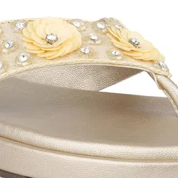 Inc 5 Embellished Thong-Strap Flats image 2