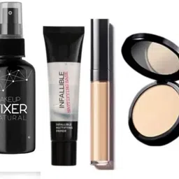 swenky MAKEUP COMBO OF FIXER PRIMER COMPACT & CONCEALER-picture-36