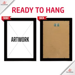 a v traders Maa saraswati photo frame Digital Reprint 14 inch x 10 inch Painting image 4