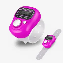 neonsheon Tally Counter Naam Jap Ring Counting Machine finger | Radha Name Jap Counter Digital Tally Counter-picture-23