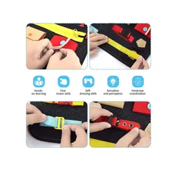 Kidology Kids Montessori Busy Board Learning and Development Toys image 2