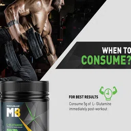 MuscleBlaze L- Glutamine For Post Workout Recovery - 250g image 5