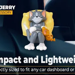 mirae Car Dashboard Accessories Tom And Jerry Decorative Showpiece - 4 cm image 2